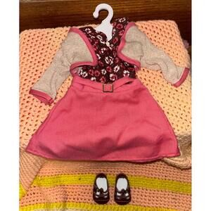 American Girl Kit School Skirt Outfit